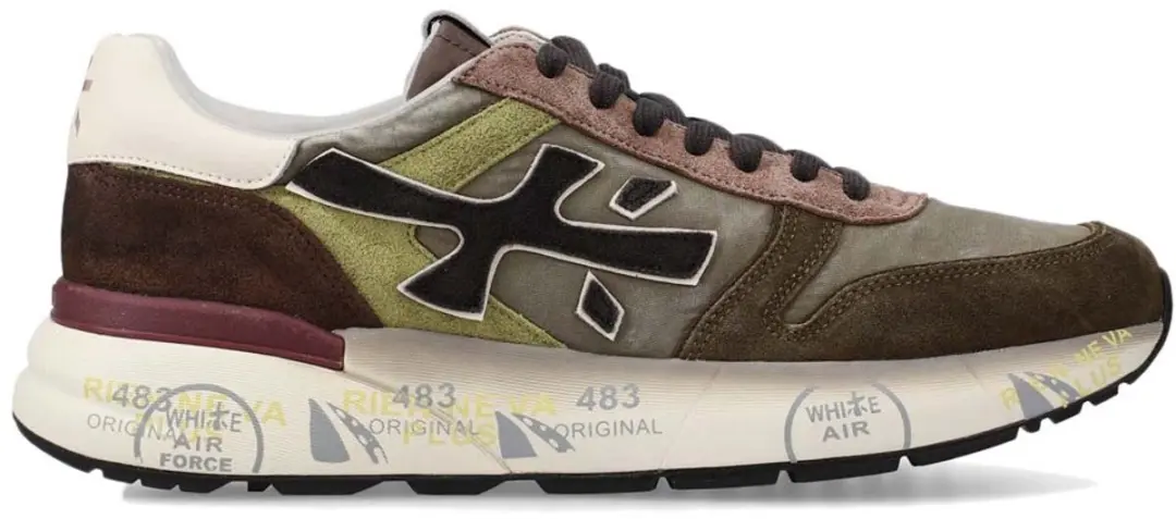 Premiata Mick Sneakers Groen - afbeelding 3 van 6