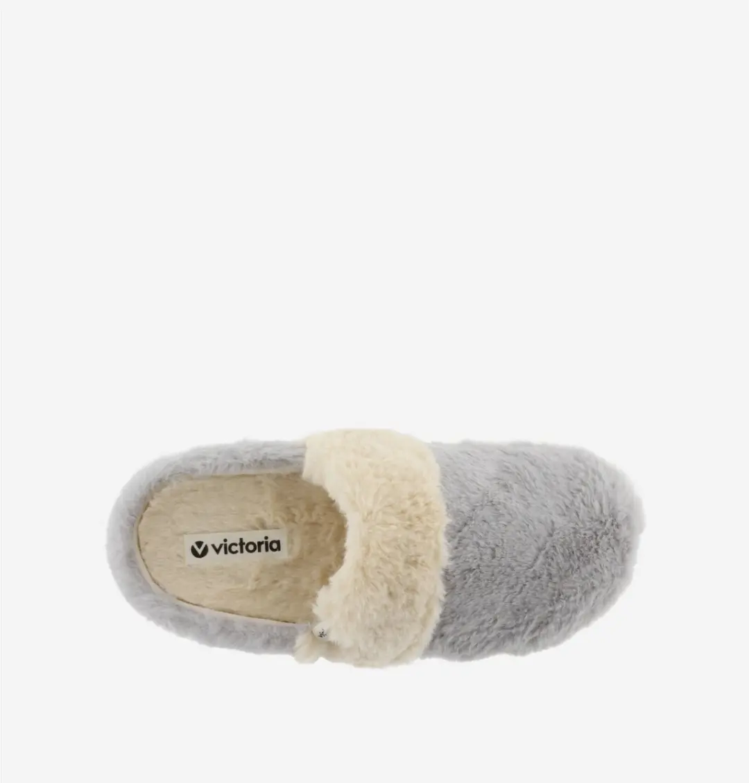 Victoria Soft Natural Teenslipper grijs - afbeelding 5 van 5