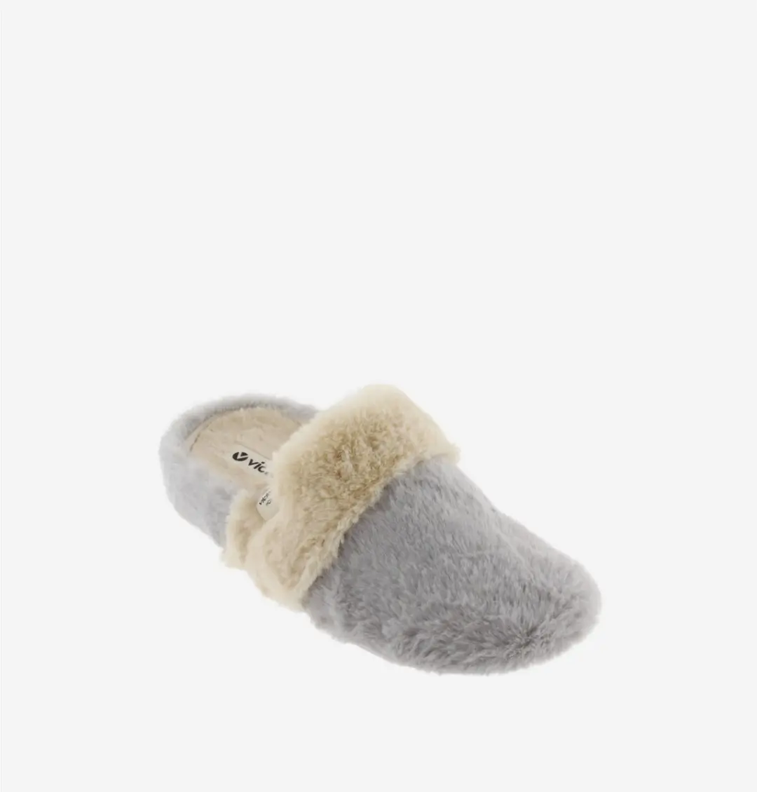Victoria Soft Natural Teenslipper grijs - afbeelding 4 van 5