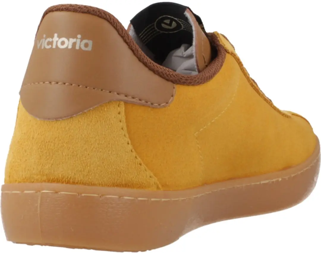 Victoria Berlín Retro leren sneakers - Geel 36 - afbeelding 4 van 4