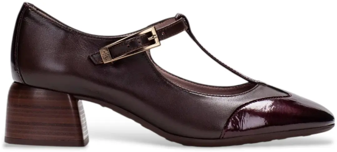 Hispanitas Leren schoenen Warschau bordeauxrood - afbeelding 2 van 2