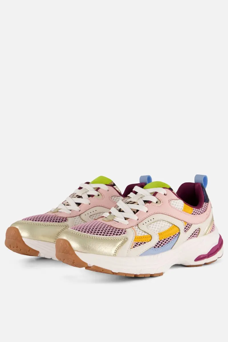 Posh Sneaker roze combi Synthetisch - Dames - Maat 36