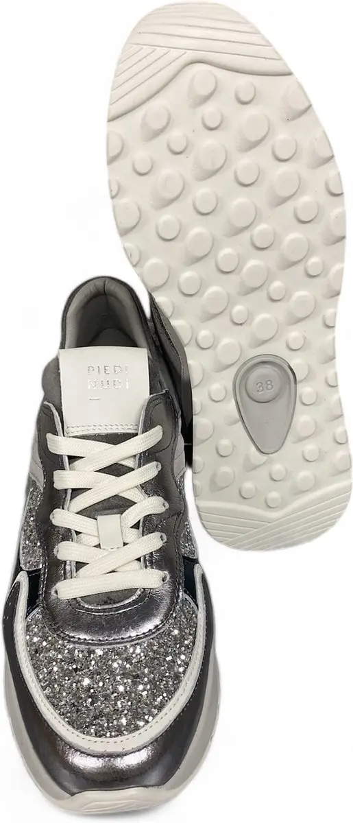 Piedi Nudi Nova 11.17 Sneakers Zilver - afbeelding 3 van 6