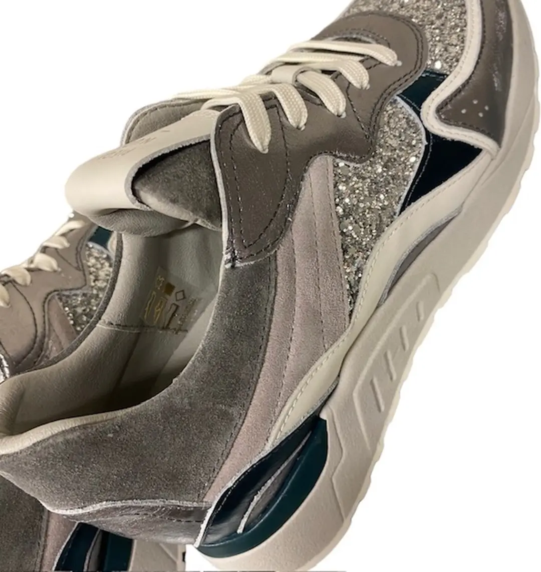 Piedi Nudi Nova 11.17 Sneakers Zilver - afbeelding 6 van 6