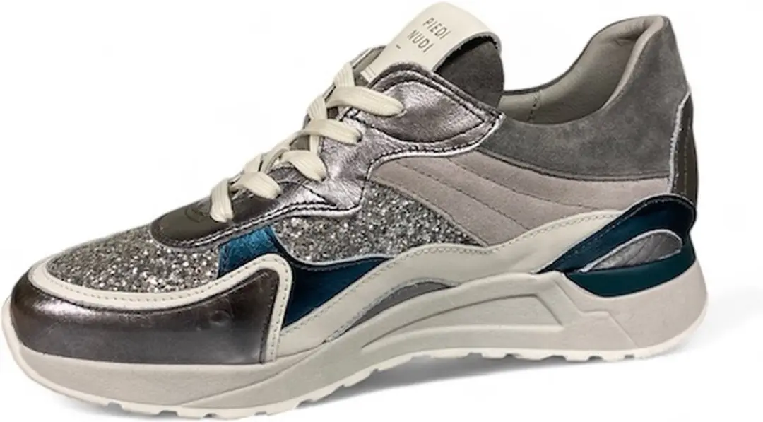 Piedi Nudi Nova 11.17 Sneakers Zilver - afbeelding 2 van 6