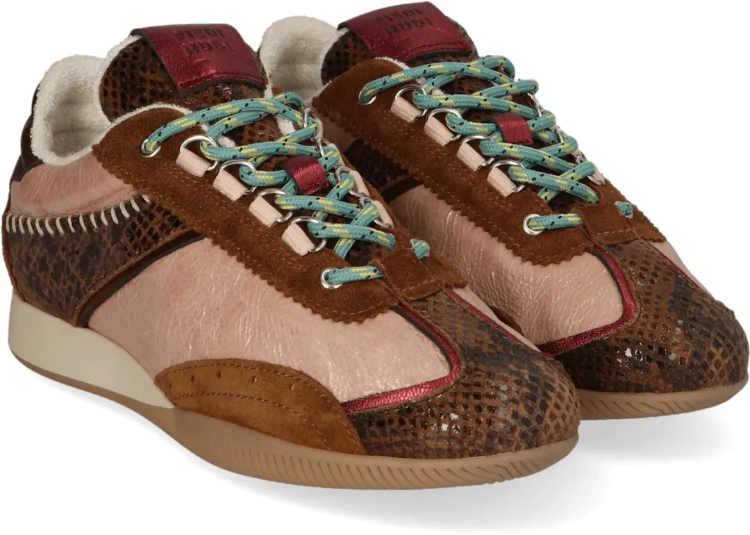 Piedi Nudi Janet Sneakers donkerbruin - afbeelding 4 van 6