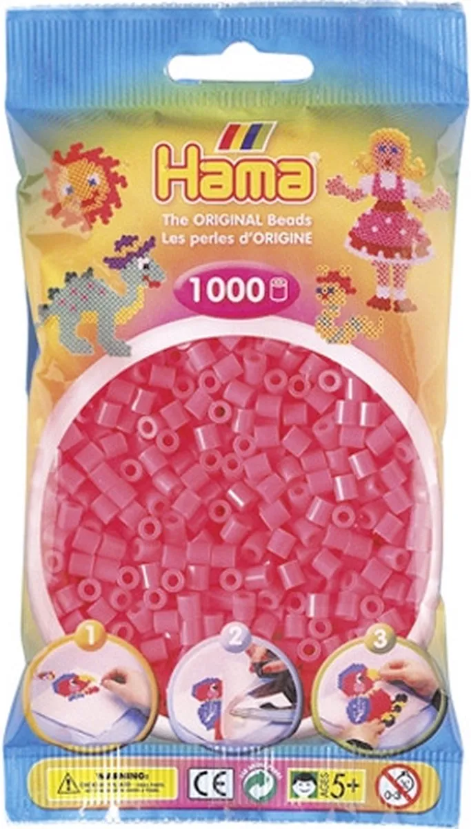 Hama Strijkkralen Cerise