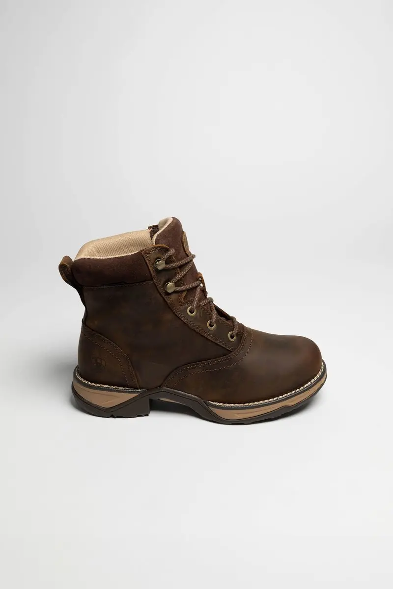 Ariat Anthem Round Toe Lacer H2O Western rijlaarzen - Bruin 37 - afbeelding 4 van 6
