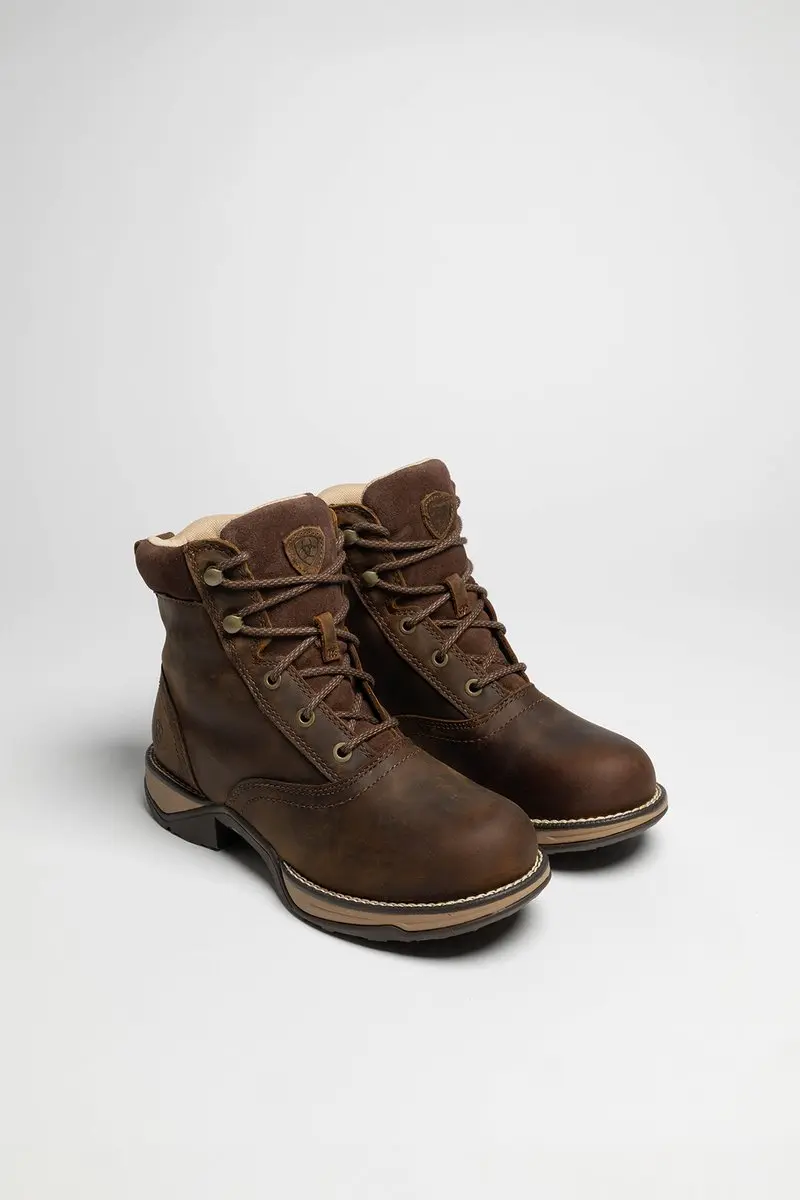 Ariat Anthem Round Toe Lacer H2O Western rijlaarzen - Bruin 37 - afbeelding 5 van 6