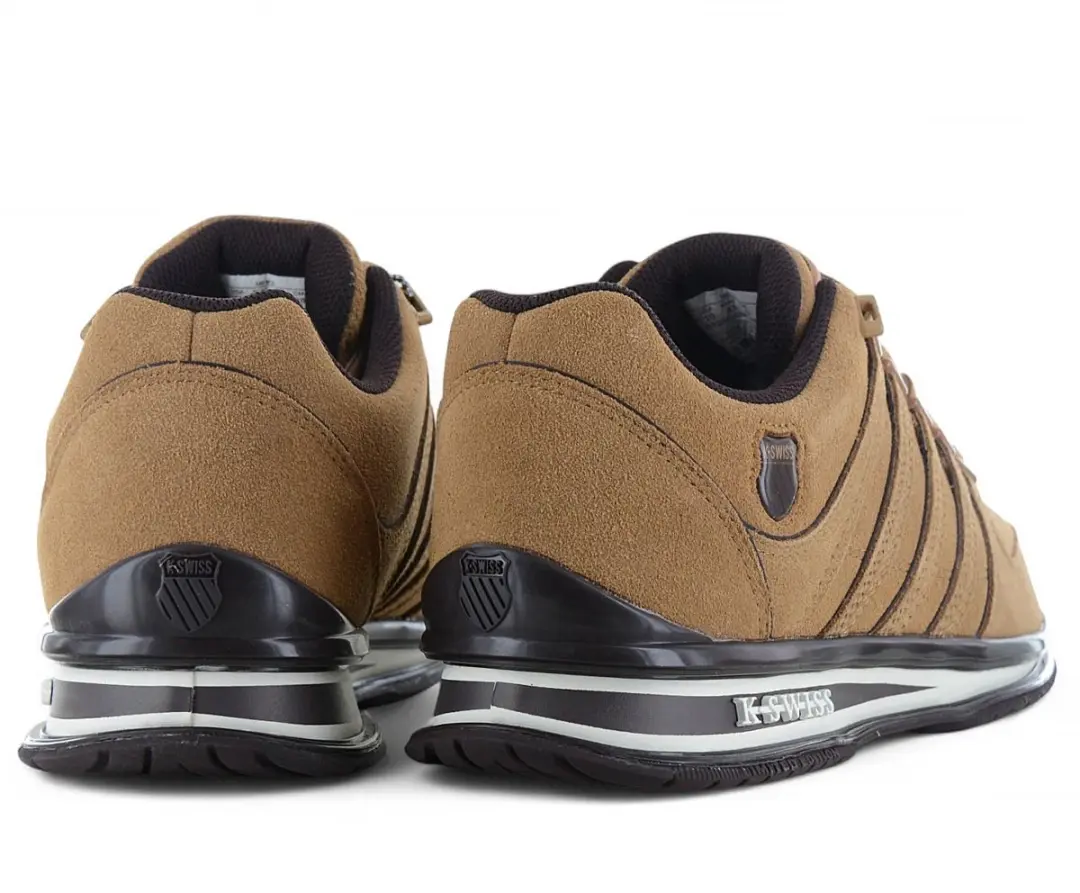 K-Swiss Rinzler heren sneaker sportschoen 01235-286-M bruin - afbeelding 4 van 6