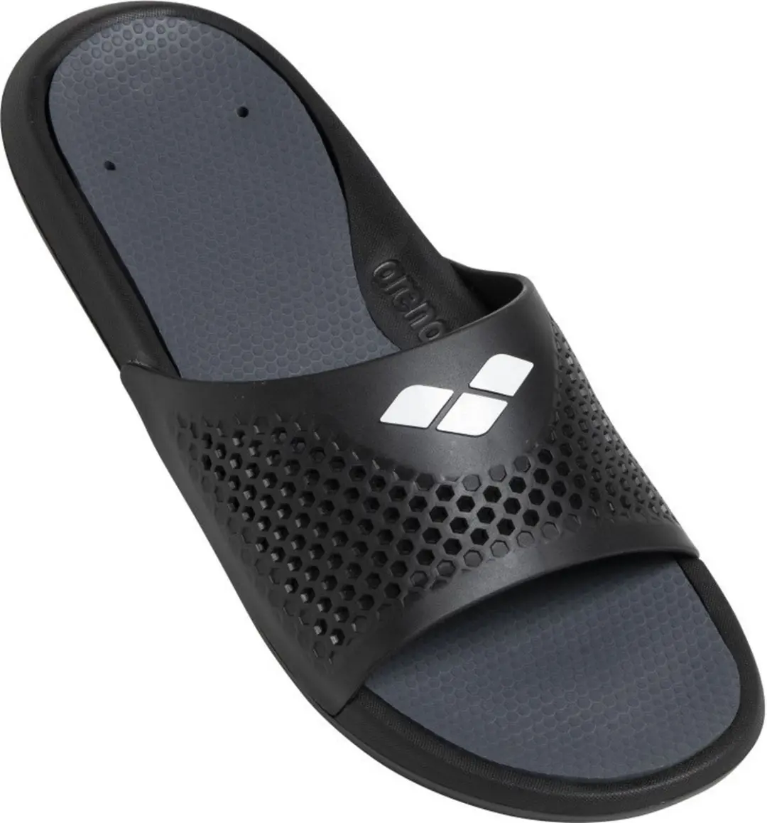 Arena Bruno Badslippers Zwart/Grijs - afbeelding 2 van 2