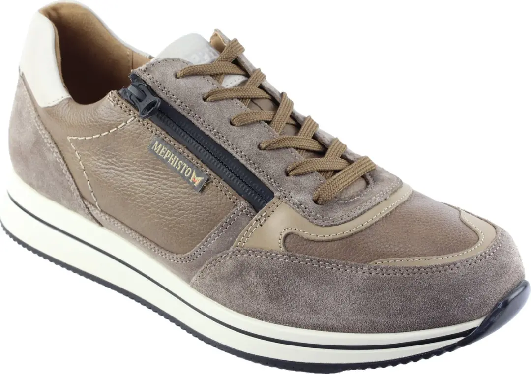 Heren Veterschoenen Mephisto Gilford Warm Grey Beige - Maat 7 - afbeelding 5 van 6