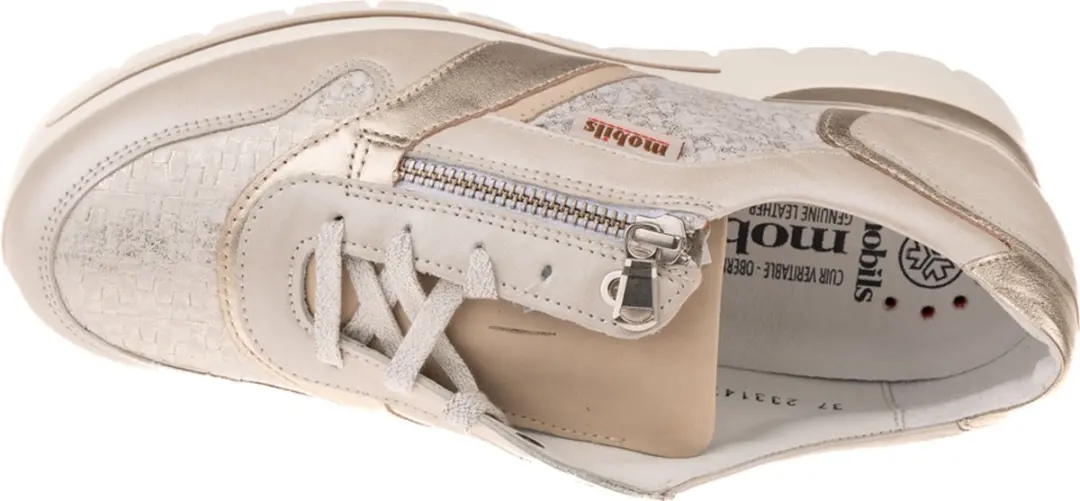 Mobils Ergonomic -Dames - beige - sneakers - maat 4½ - afbeelding 3 van 6