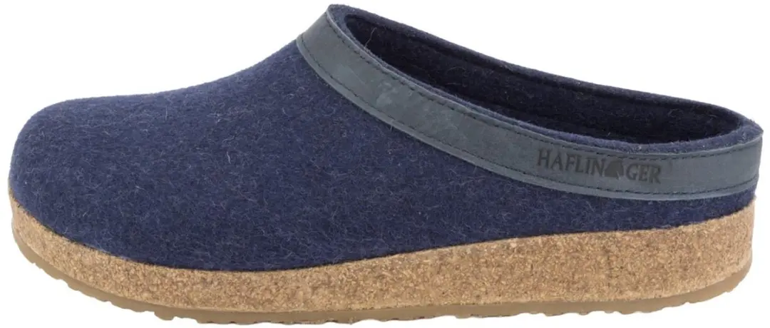 Haflinger Grizzly Torben - Pantoffels Dames - Pantoffels Heren  - Jeans - Maat 41 - afbeelding 5 van 6