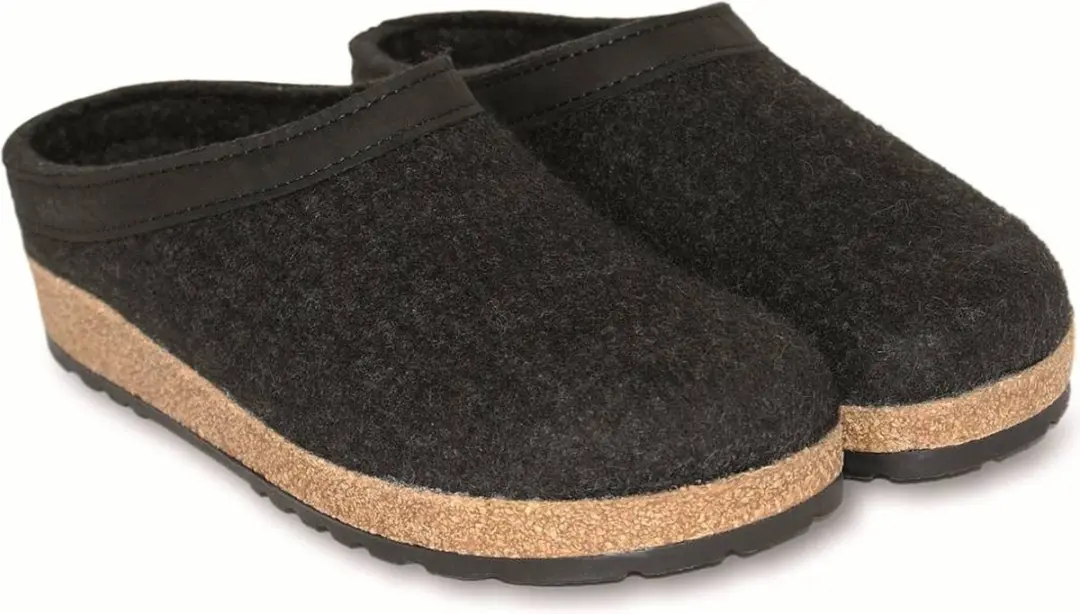 Haflinger Grizzly Torben Pantoffels Graphit 39 - afbeelding 5 van 6