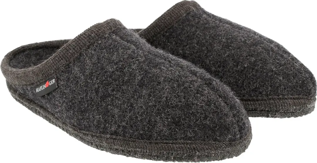 Haflinger Alaska Graphit Pantoffels Uniseks - maat 45 - afbeelding 4 van 5