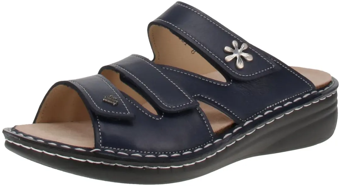 Finn Comfort Grenada Slippers Blauw - afbeelding 4 van 6