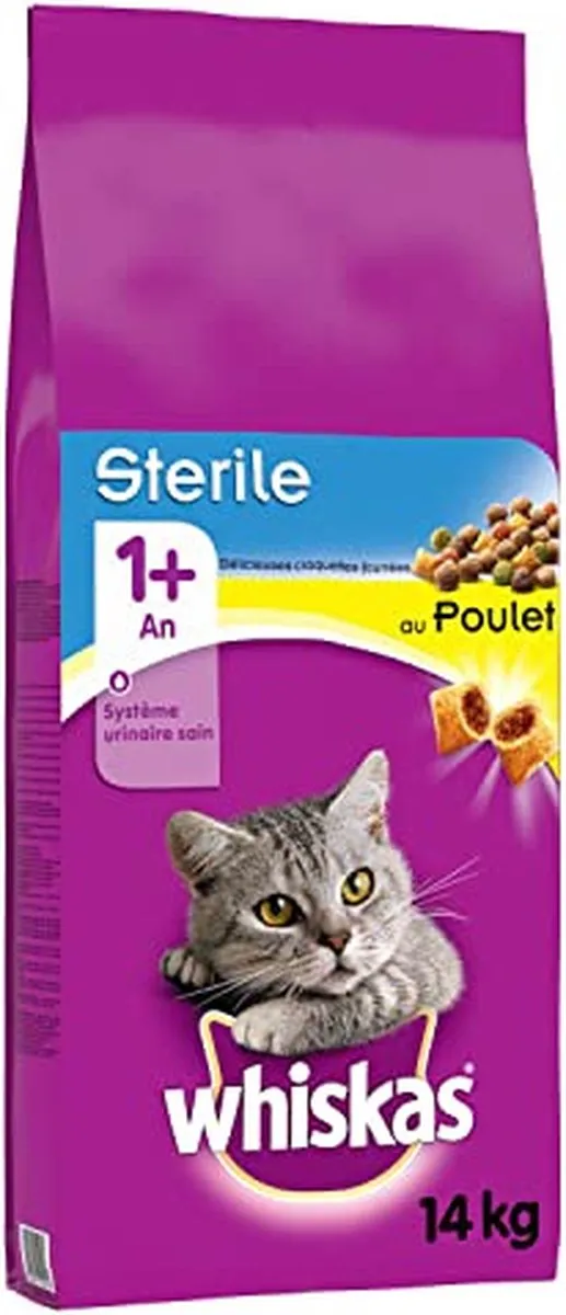 Whiskas Steriliseren Droogvoer 14kg