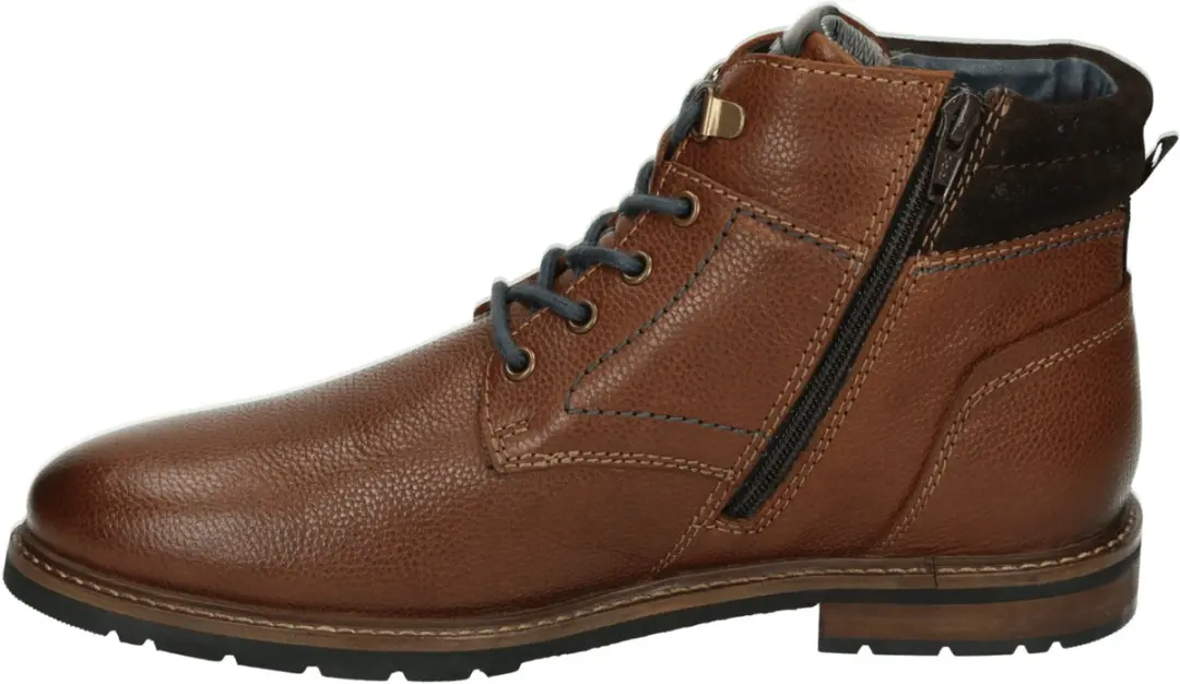 Sioux ROSTOLO-701-TEX Veterschoenen Cognac - afbeelding 4 van 6