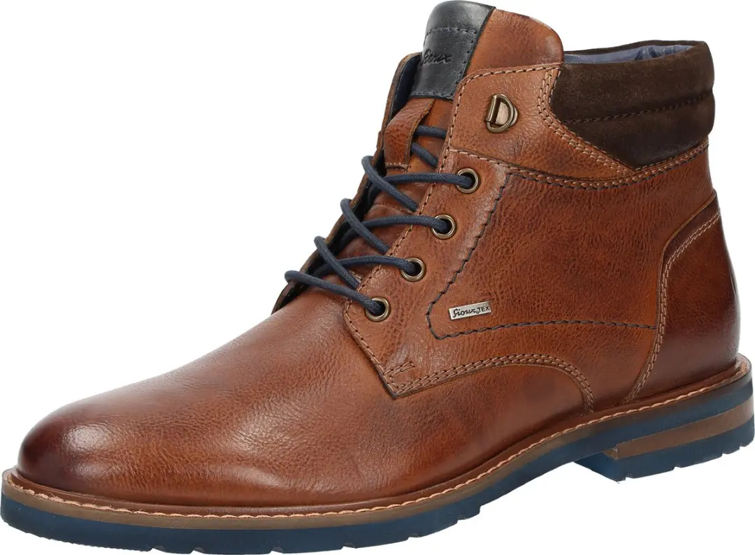 Sioux ROSTOLO-701-TEX Veterschoenen Cognac - afbeelding 2 van 6
