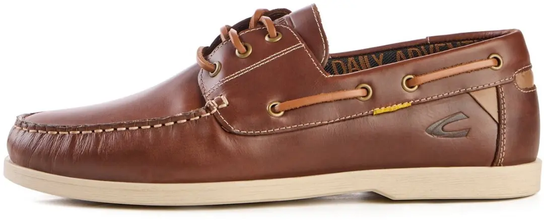 camel active Bootschoen van gewaxt leer