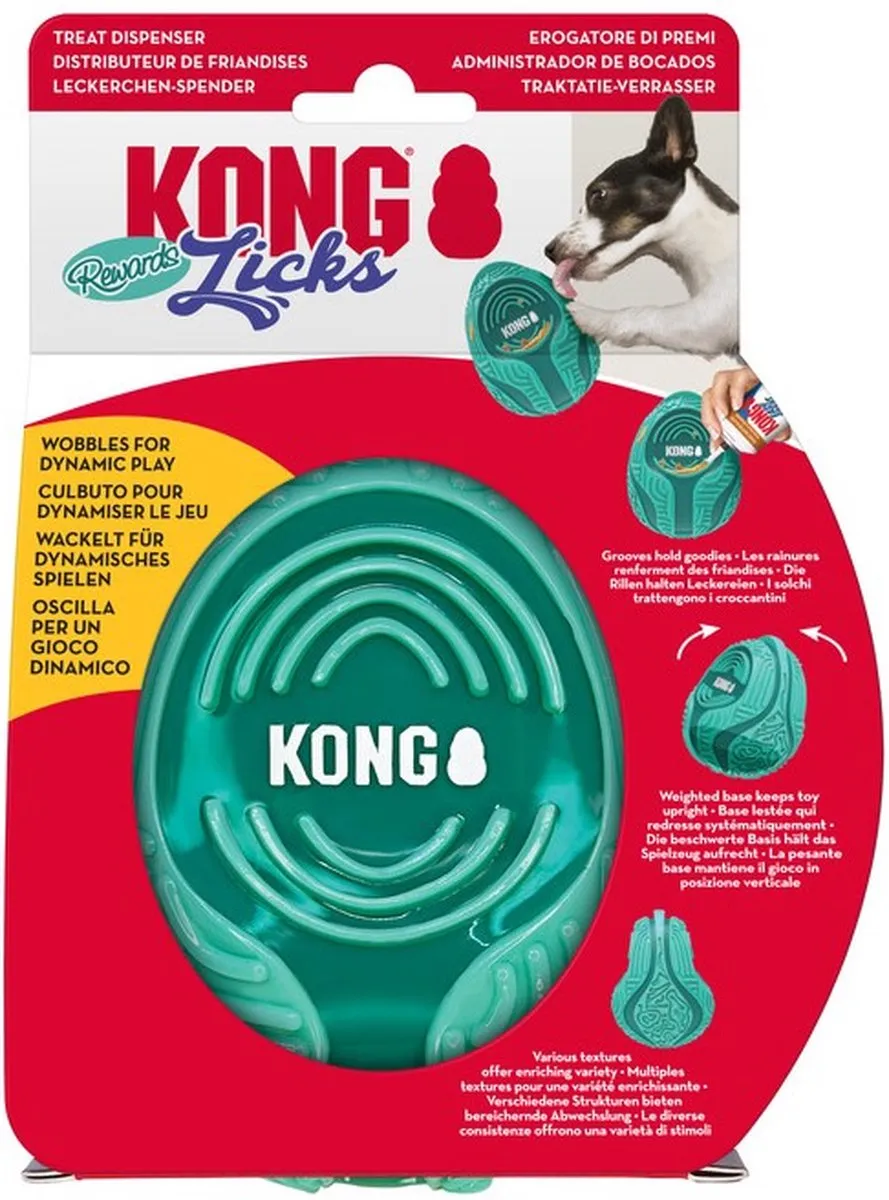 KONG Licks Rewards Medium/Large - Groen - afbeelding 6 van 6