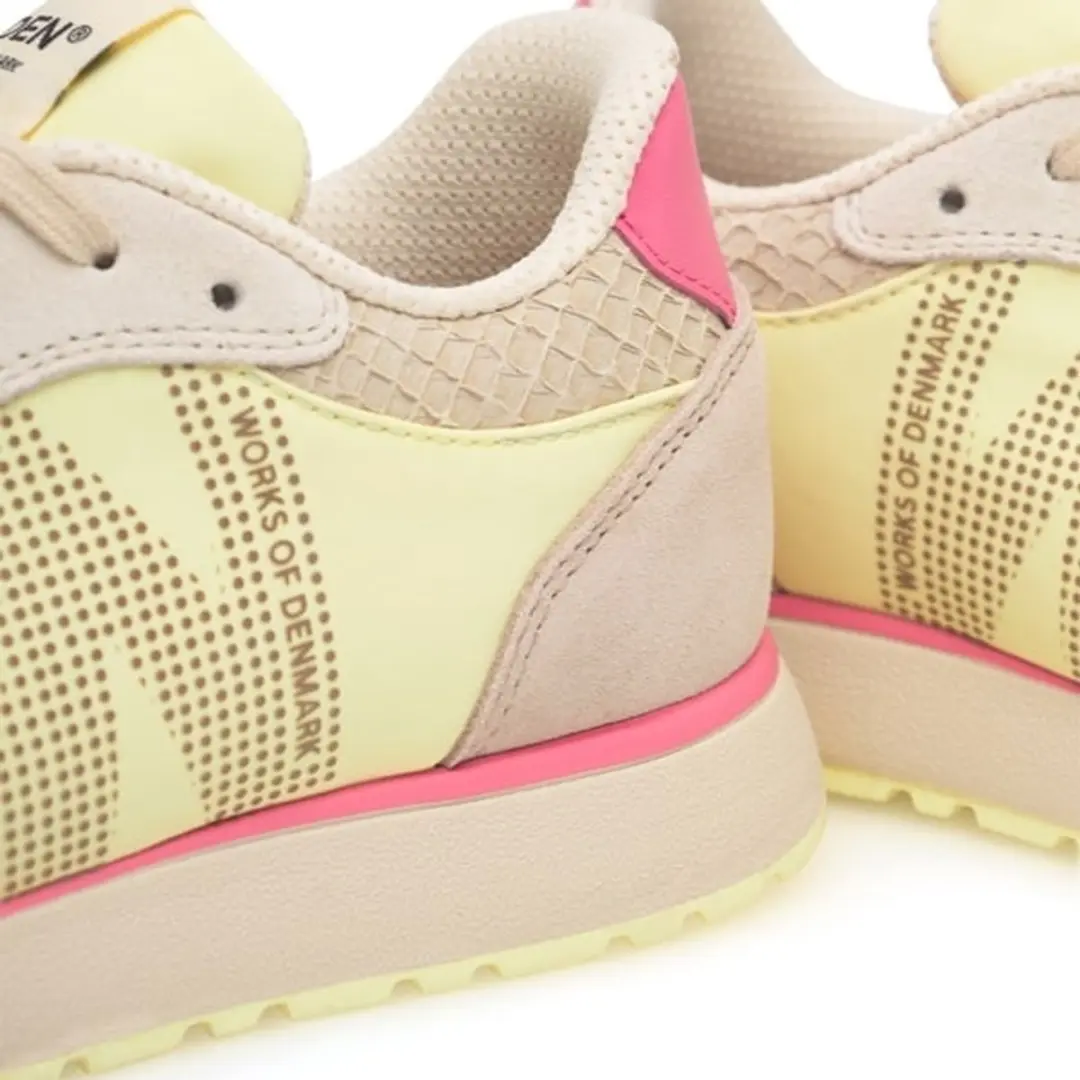 Woden Ronja Sneakers Tricolor - Geel - afbeelding 4 van 6