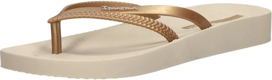 Ipanema Anatomic Bossa Soft Teenslipper Beige/Goud - afbeelding 4 van 6