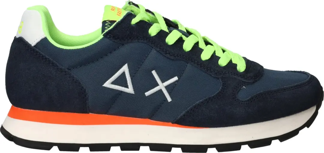 Sun68 Sneaker Tom Fluo Navy Blue