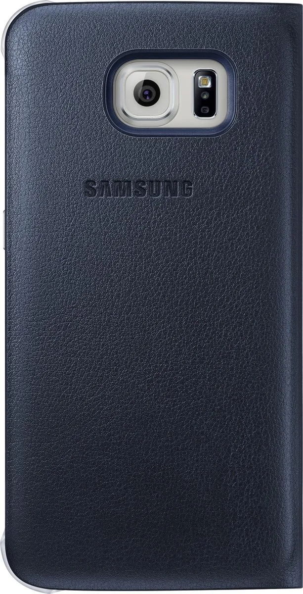 Samsung S View Cover PU Leder Galaxy S6 - Zwart