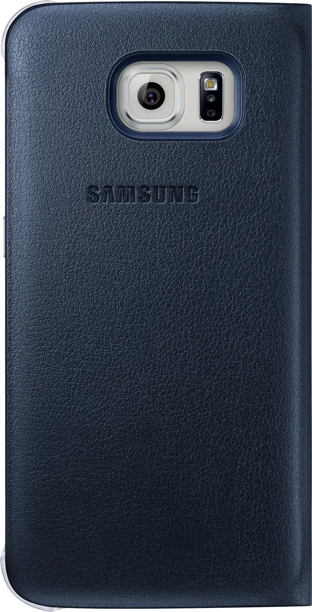 Samsung S View Cover PU Leder Galaxy S6 - Zwart