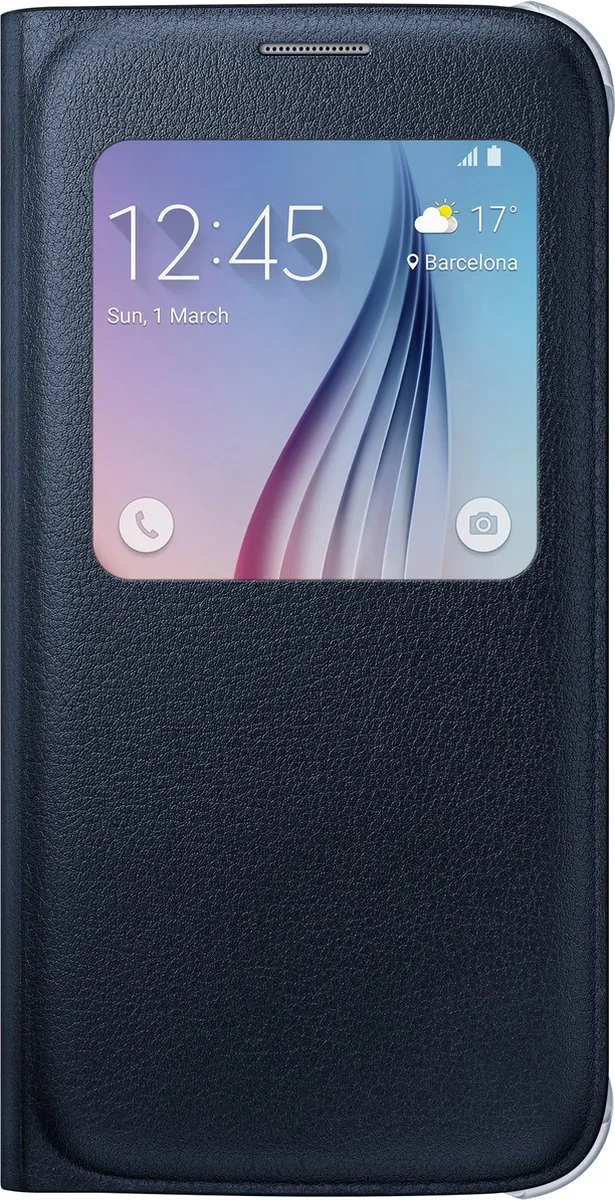 Samsung S View Cover PU Leder Galaxy S6