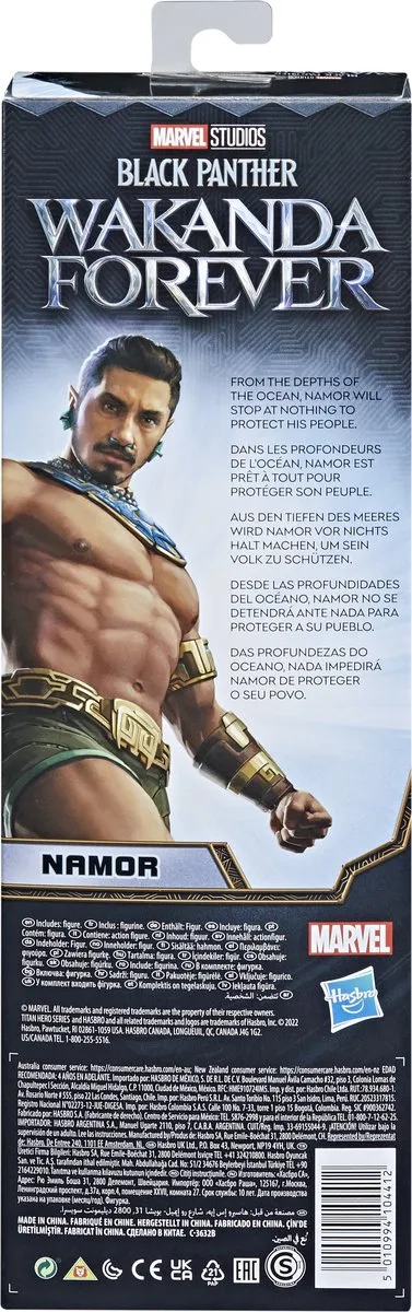 Marvel Studios Black Panther Namor F41475X0 Speelgoed - Meerkleurig