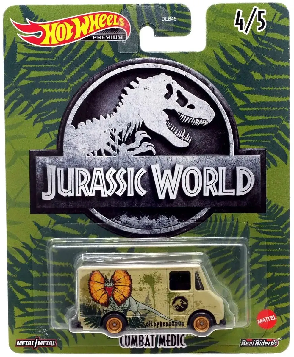 Hot Wheels Jurassic World Combat Medic Diecast 1:64