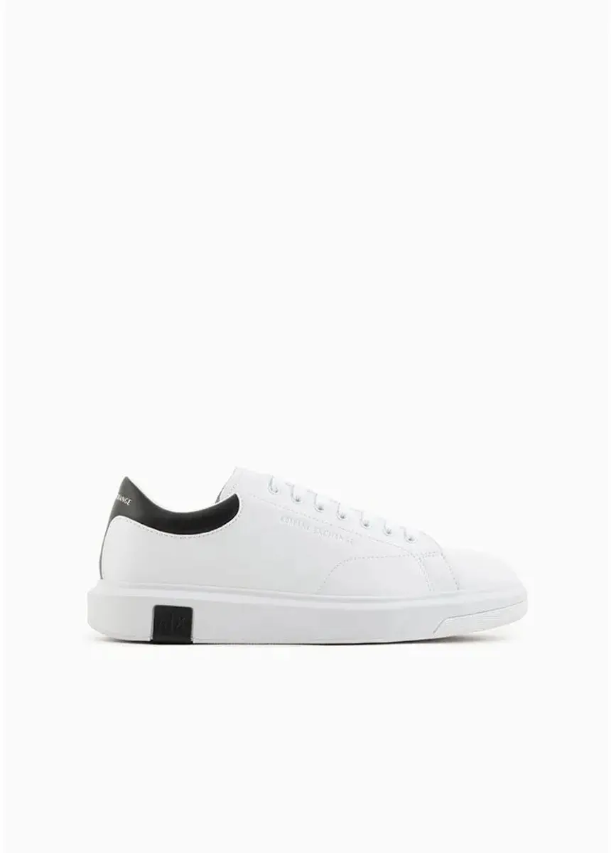 Giorgio Armani Low Top Sneakers XMS322XV12000001 Wit - afbeelding 6 van 6