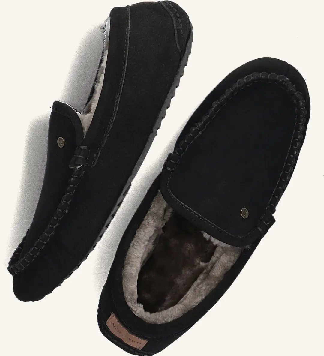 Warmbat Earlwood Pantoffels - Zwart - afbeelding 2 van 6