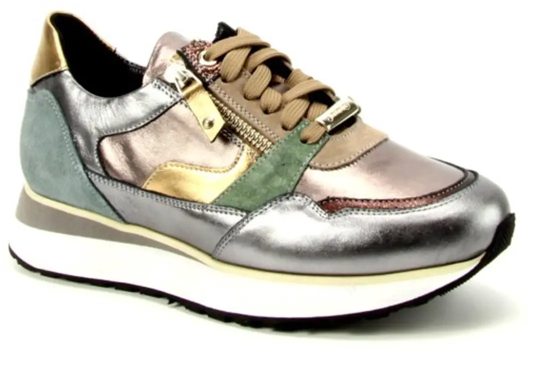 Footnotes 31.009 ELKE Sneakers 43 - Zilver - afbeelding 4 van 4