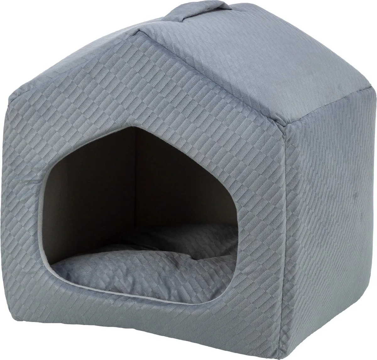 Trixie Iglo Alena Kattenmand - Blauw/Grijs 40x45x40cm