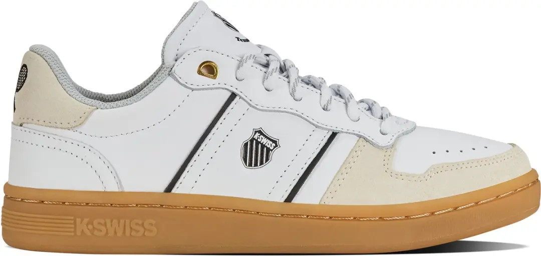 K-Swiss Dames Sneaker Lozan Match TC 94403-138-M Wit Zwart Gum