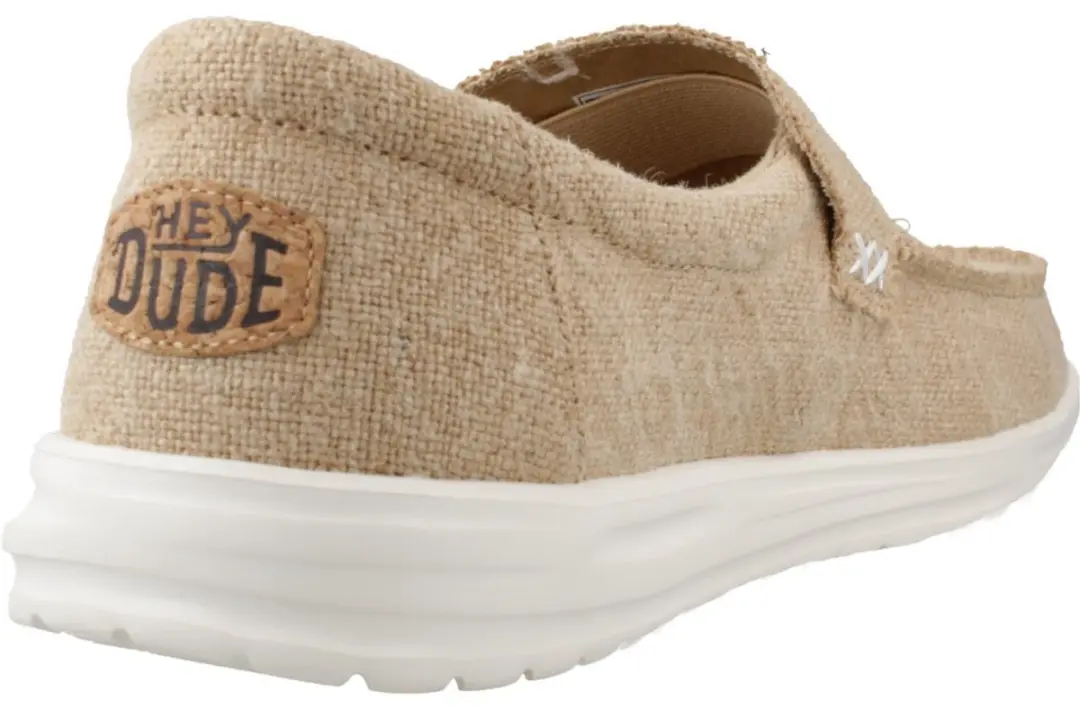 HEY DUDE MIKKA JUTE Beige 43 EU