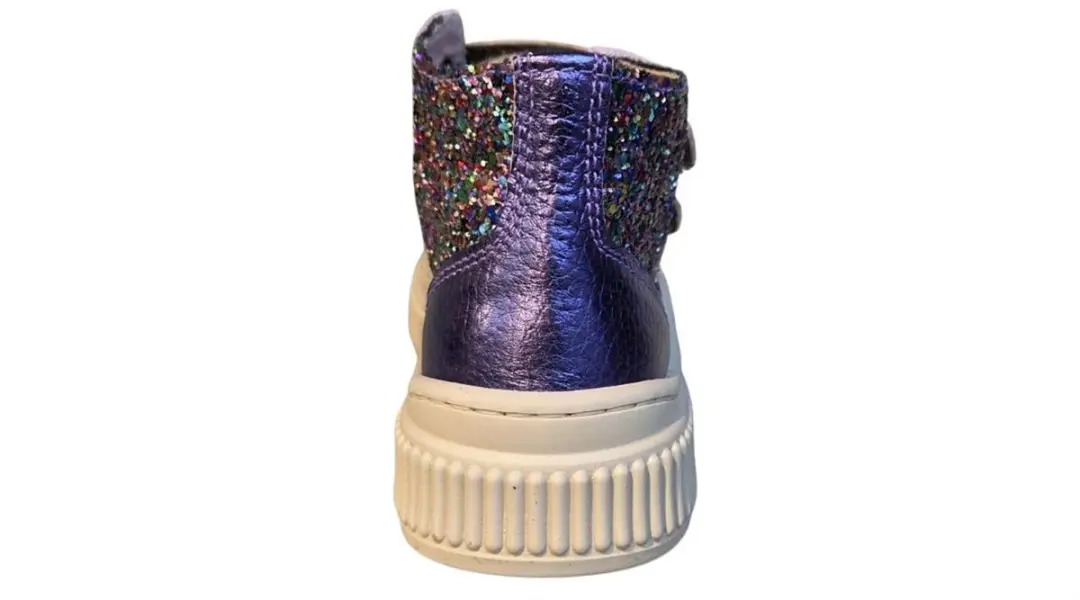 Beberlis 24787-W26 Klittenbandschoenen 29 - Paars - afbeelding 4 van 5