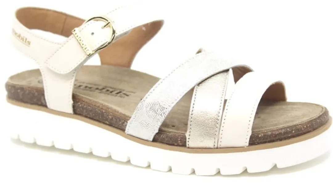 Mephisto Mobils Ergonomic Thina Sandaal Offwhite