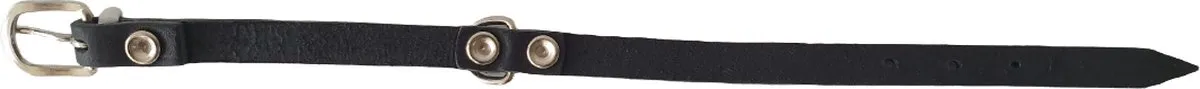 Flamingo Seattle Halsband - Zwart XS 18-21cm