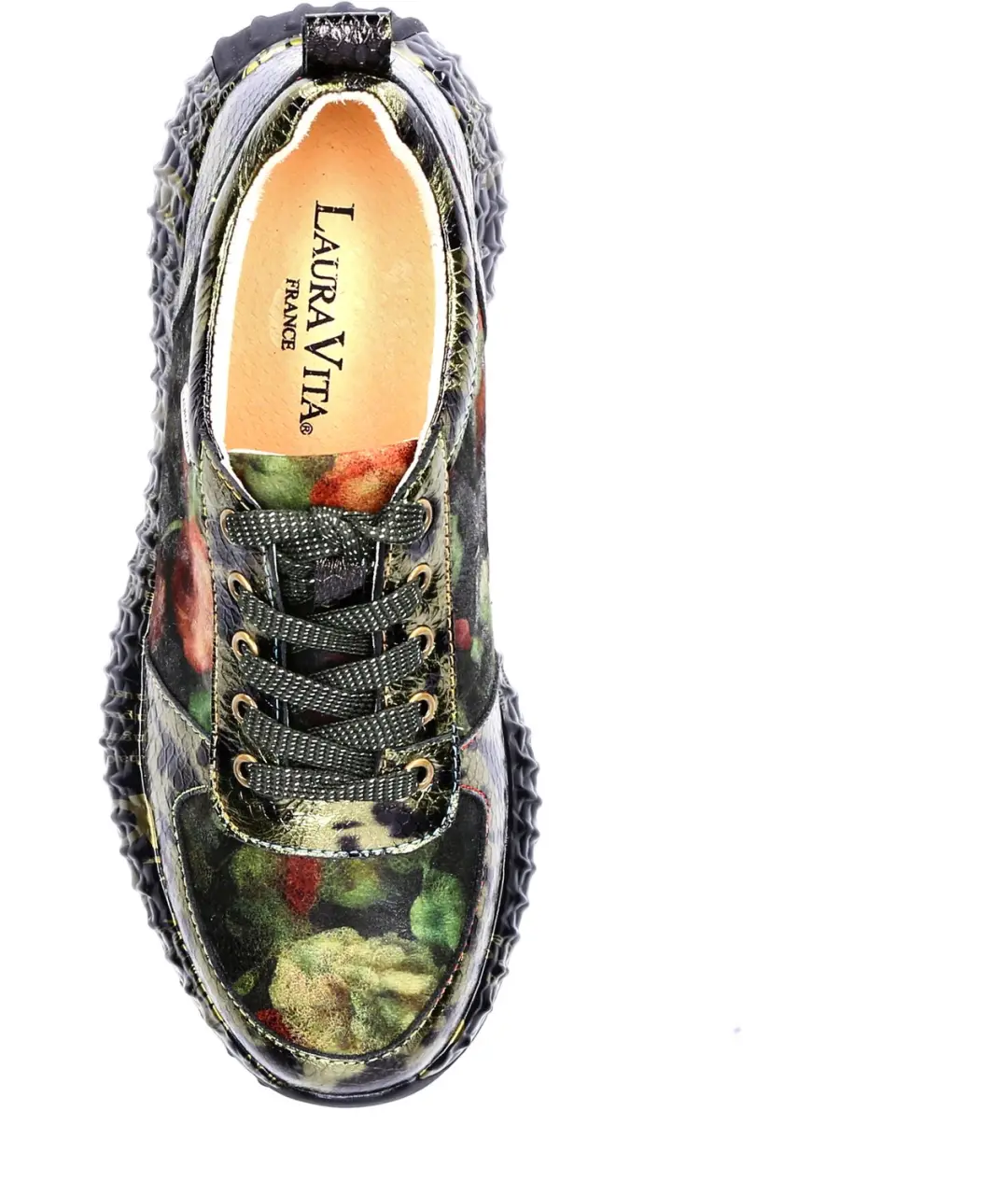 Laura Vita Burton 38 Sneakers groen/combi maat 39 - afbeelding 2 van 5