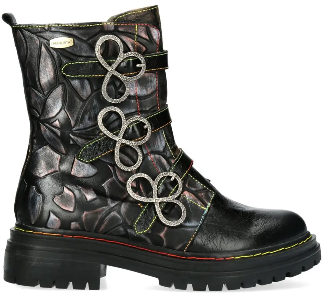 Laura Vita Korte Laars KANDYO 36 SL022-26 NOIR Zwart
