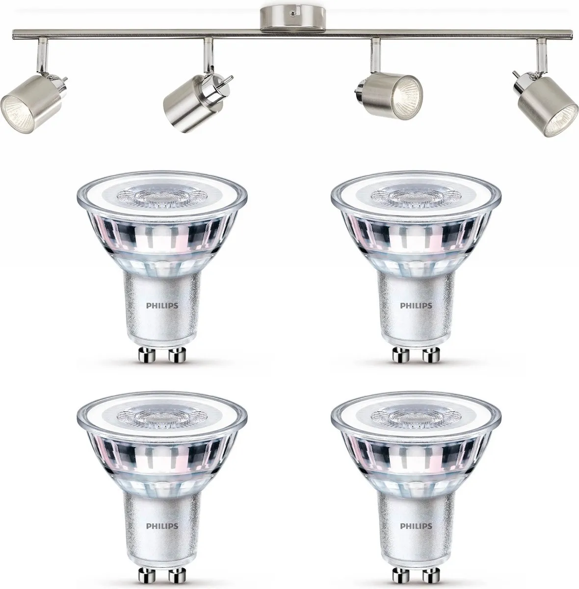 Philips Meranti Opbouwspot 4x GU10