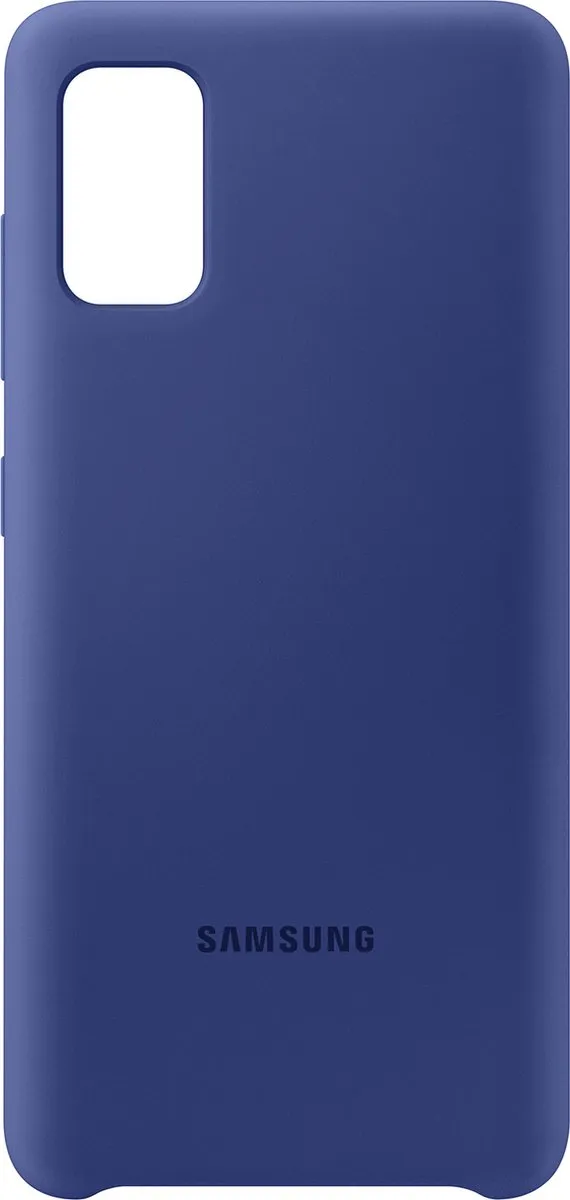 Samsung Silicone Hoesje Galaxy A41 - Blauw EF-PA415TLEGEU