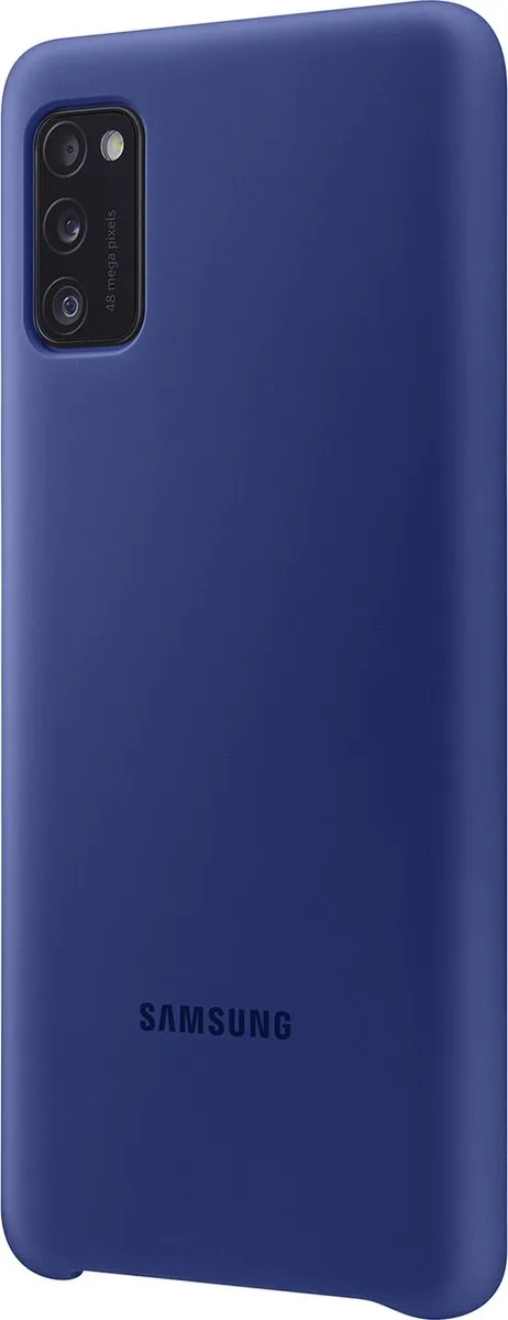 Samsung Silicone Hoesje Galaxy A41 - Blauw EF-PA415TLEGEU