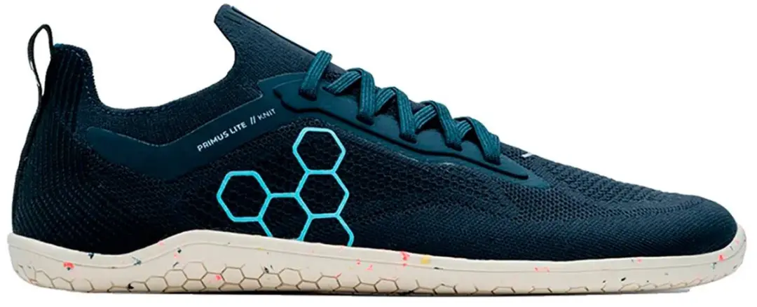 Vivobarefoot Primus Lite Knit Natural Barefoot Schoenen Blauw EU 42 Vrouw