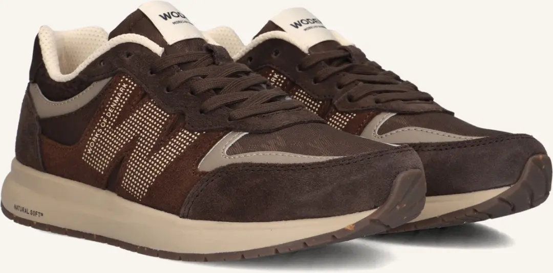 Woden Rigmor Heritage Sneakers - Bruin 40 - afbeelding 6 van 6